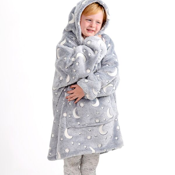 Brand Lab Kids Oversized Hooded Blanket Thumbnail
