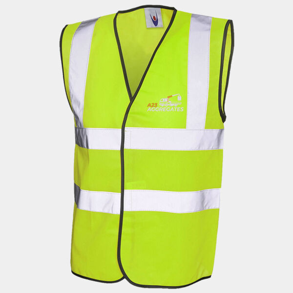 UC801 Hi Vis Waist Coat Thumbnail